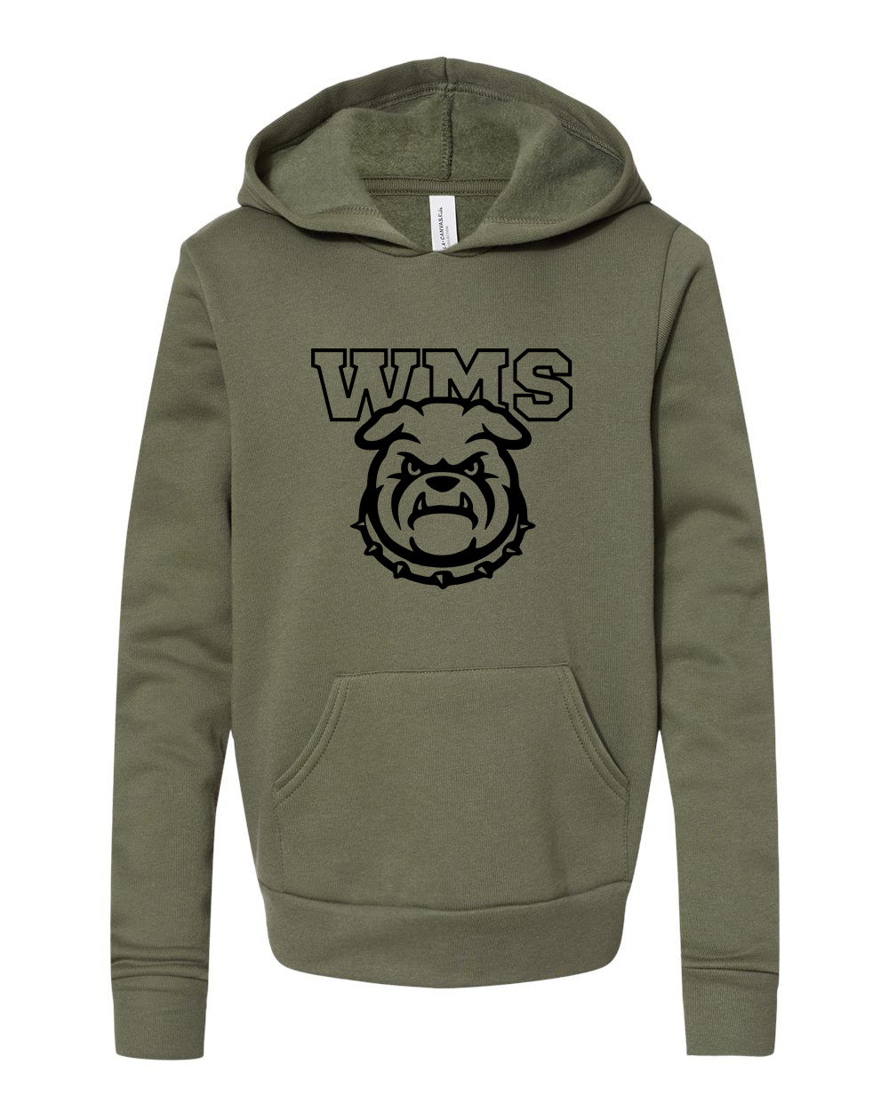 West WMS Youth Hoodie Bella+Canvas 3719Y