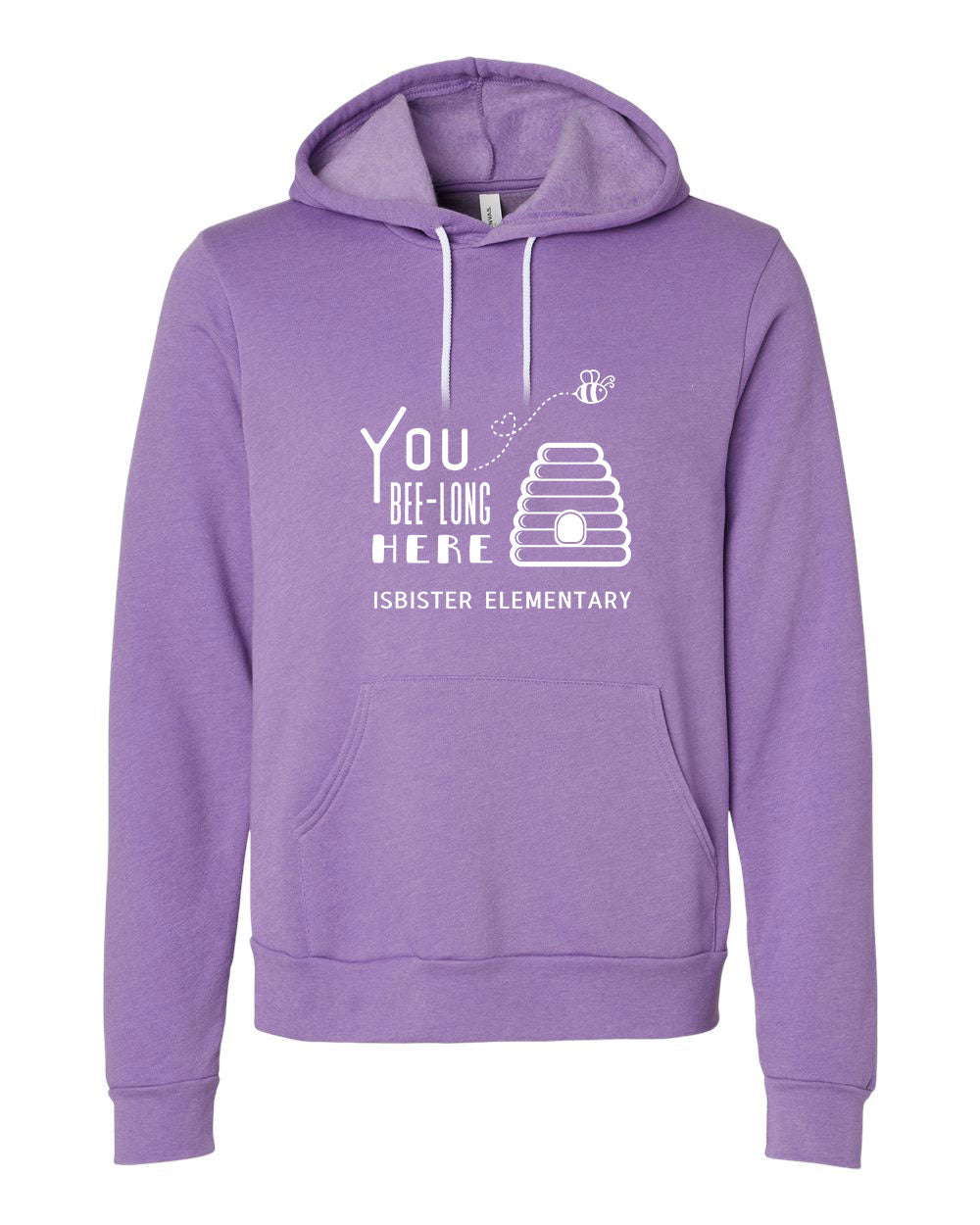 Isbister Bee-Long Here Adult Hoodie Bella+Canvas 3719
