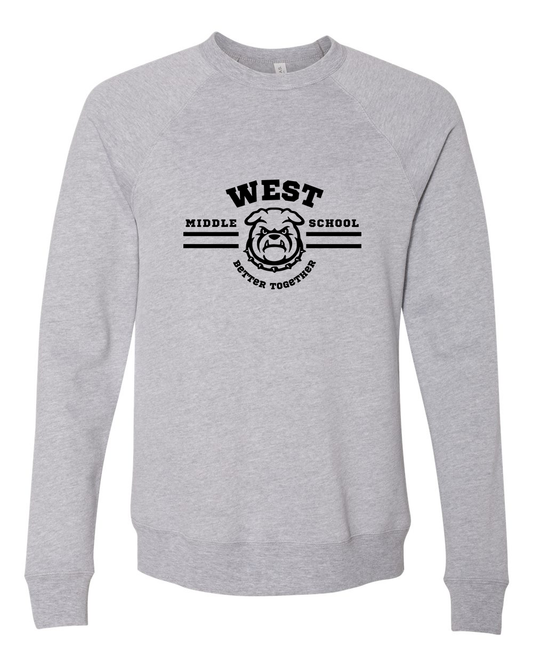 West Motto Adult Crewneck Bella+Canvas 3901