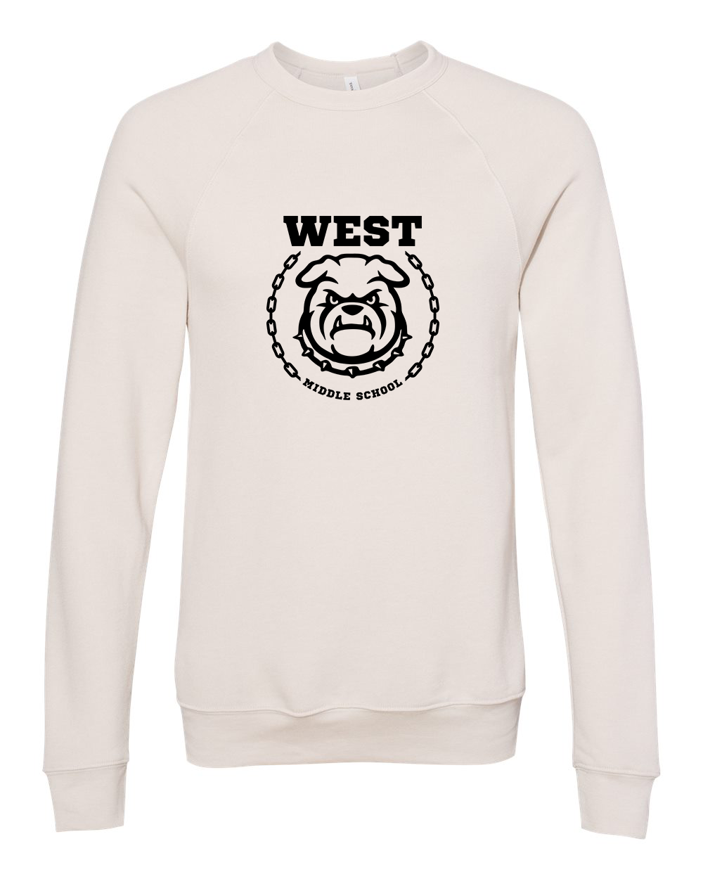 West Emblem Adult Crewneck Bella+Canvas 3901