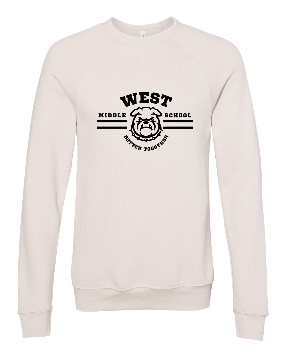 West Motto Adult Crewneck Bella+Canvas 3901