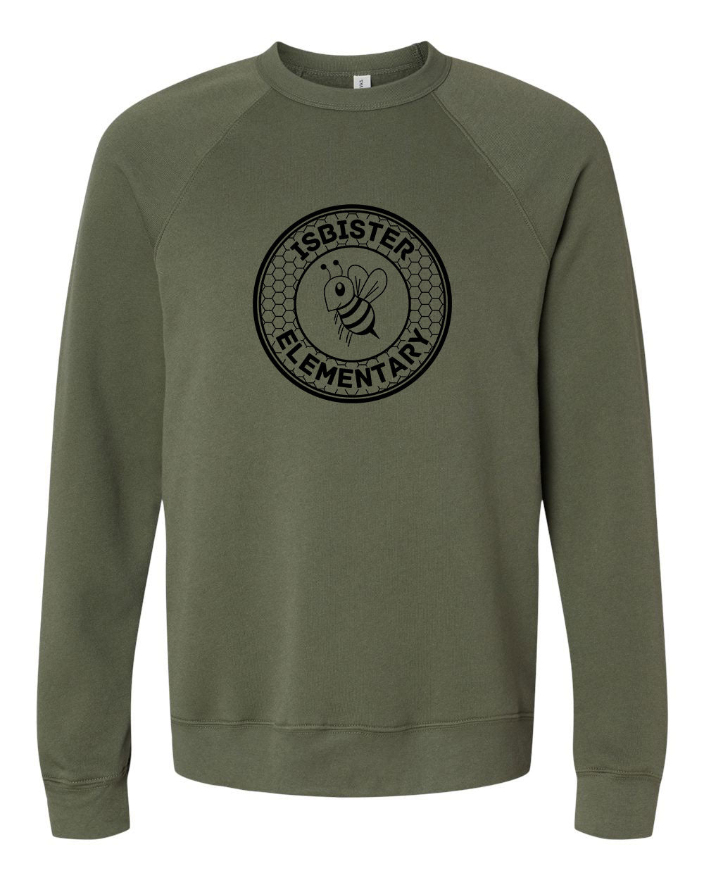 Isbister Emblem 2025 Adult Crewneck Bella+Canvas 3901