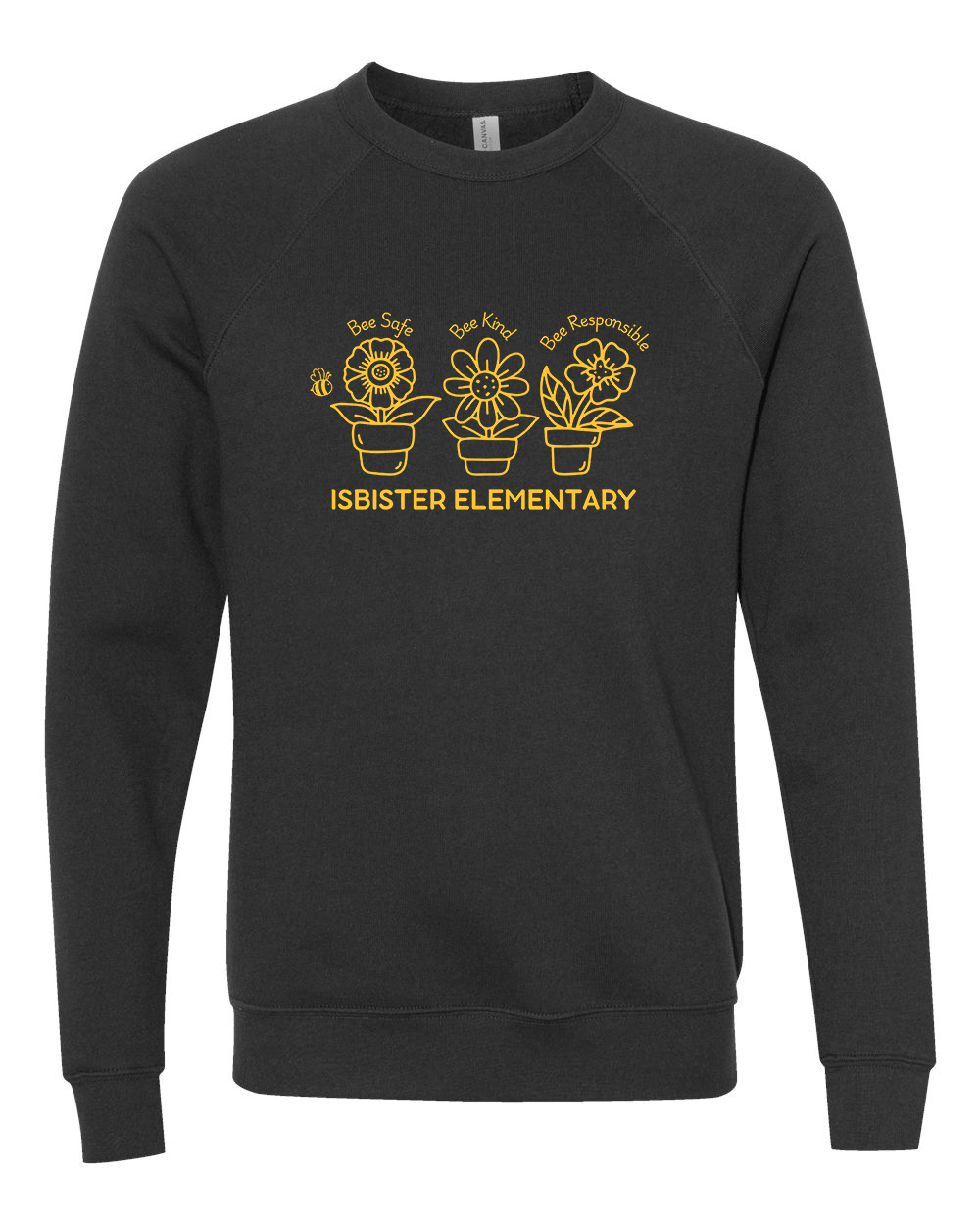 Isbister Motto 2025 Adult Crewneck Bella+Canvas 3901