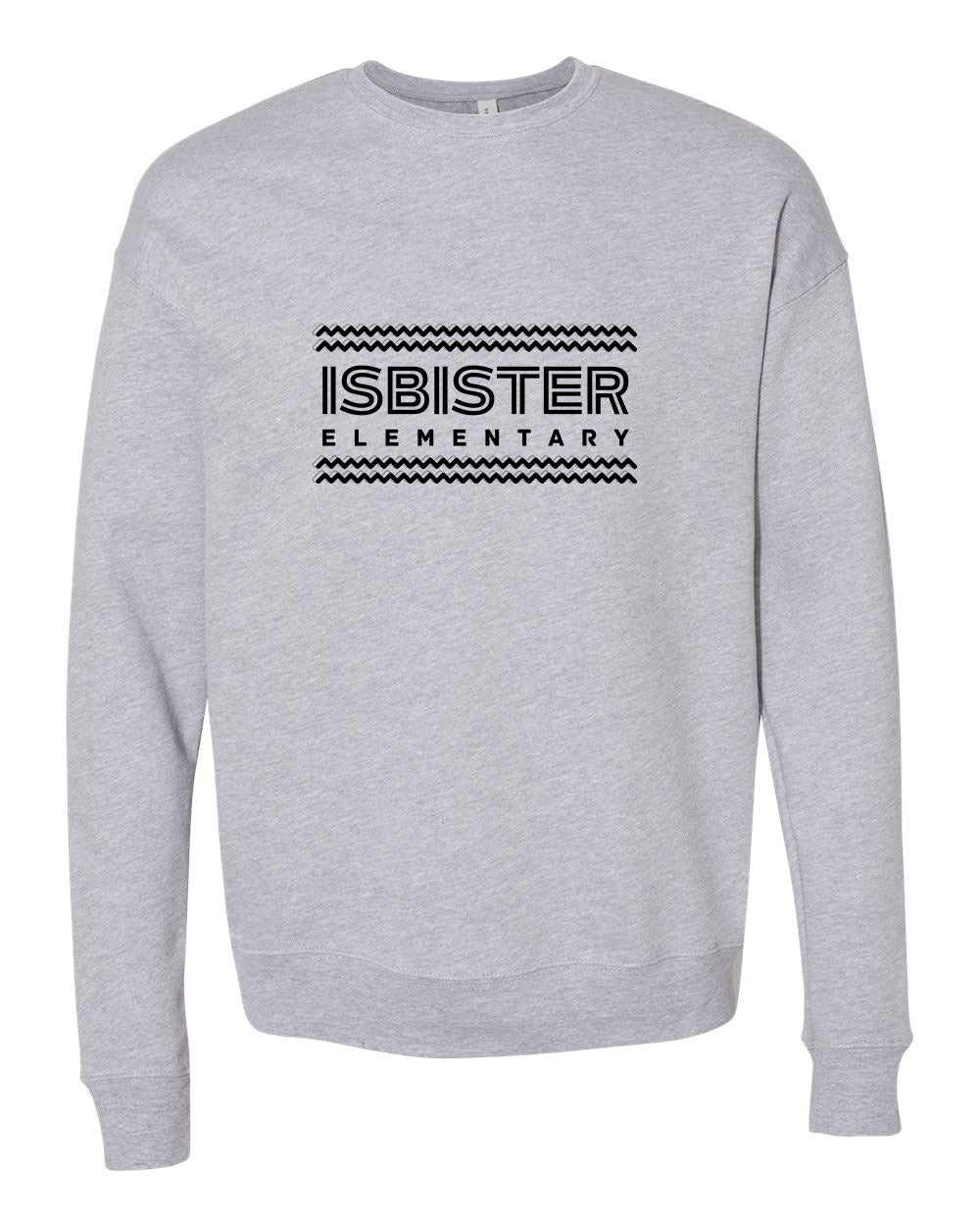 Isbister Retro Adult Crewneck Sweatshirt Bella+Canvas 3945