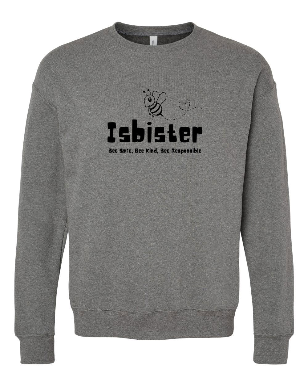 Isbister Motto Adult Crewneck Sweatshirt Bella+Canvas 3945