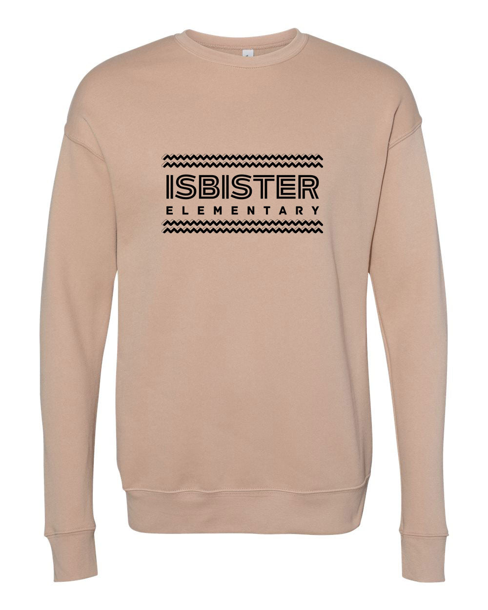Isbister Retro Adult Crewneck Sweatshirt Bella+Canvas 3945
