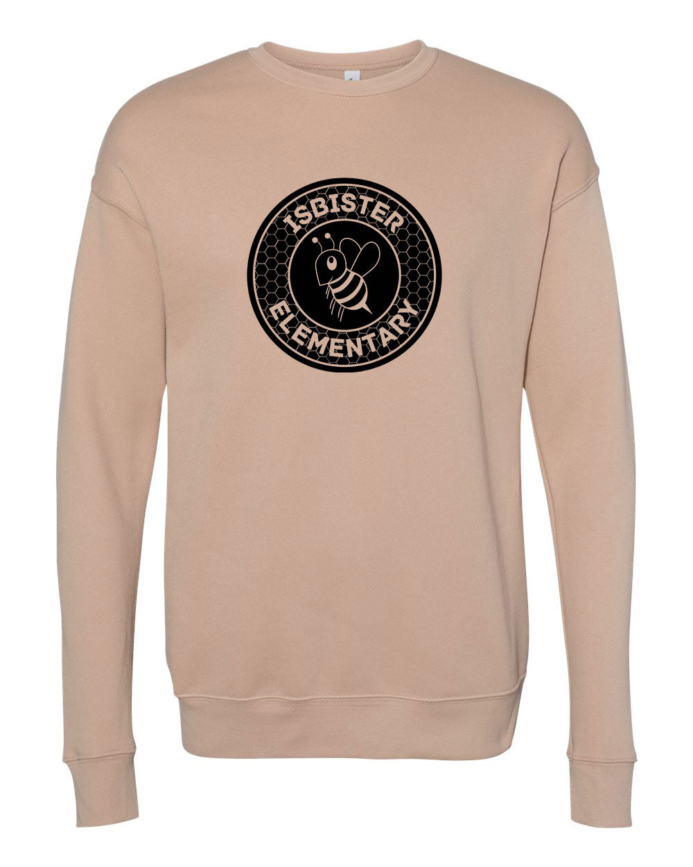 Isbister Emblem Adult Crewneck Sweatshirt Bella+Canvas 3945