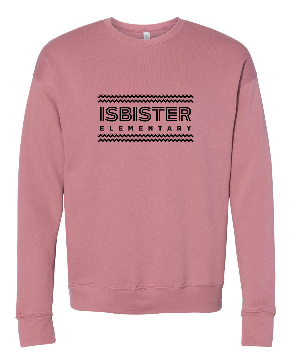 Isbister Retro Adult Crewneck Sweatshirt Bella+Canvas 3945