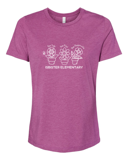 Isbister Motto 2025 Women's Adult T-Shirt Bella+Canvas 6400CVC