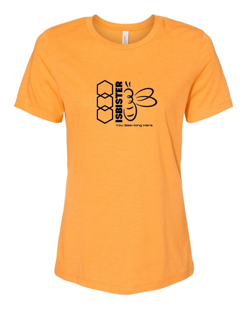 Isbister Bee-Long Here 2025 Women's Adult T-Shirt Bella+Canvas 6400CVC