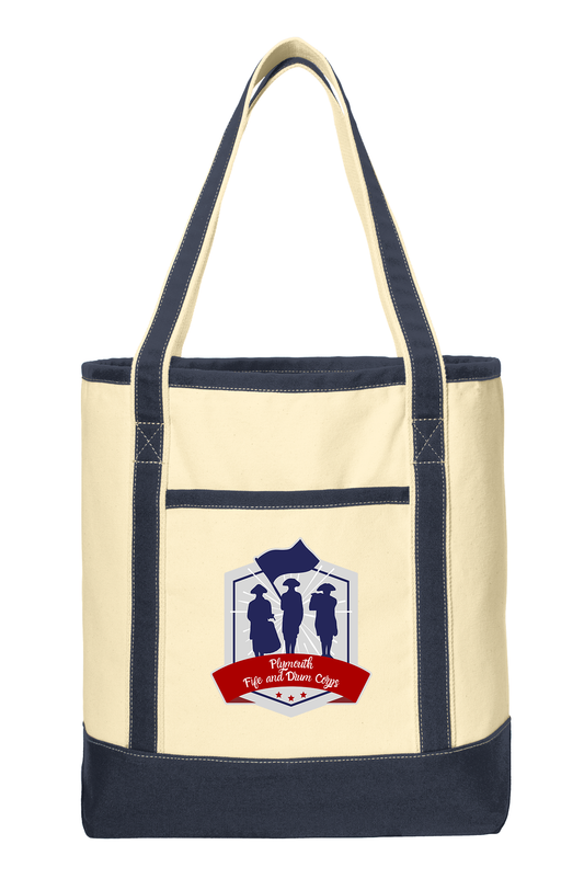 PFDC Hexagon Port Authority Large Cotton Canvas Boat Tote BG413