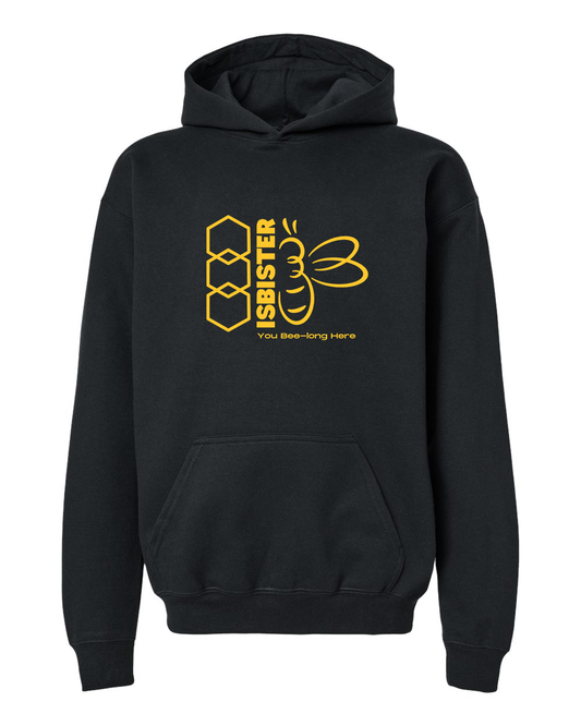 Isbister Bee-Long Here 2025 Youth Hoodie Gildan SF500B