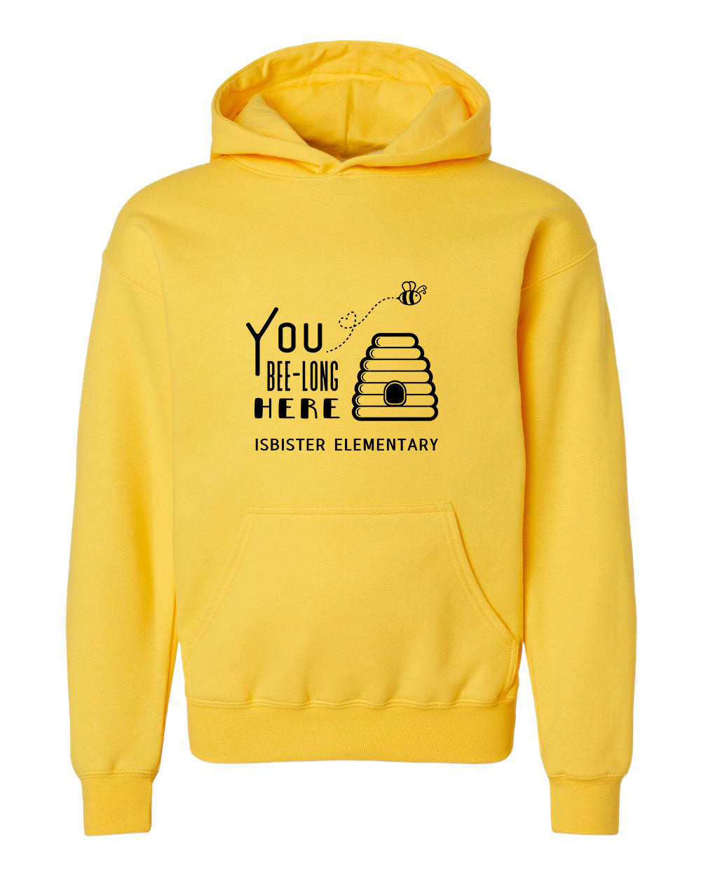 Isbister Bee-Long Here Youth Hoodie Gildan SF500B