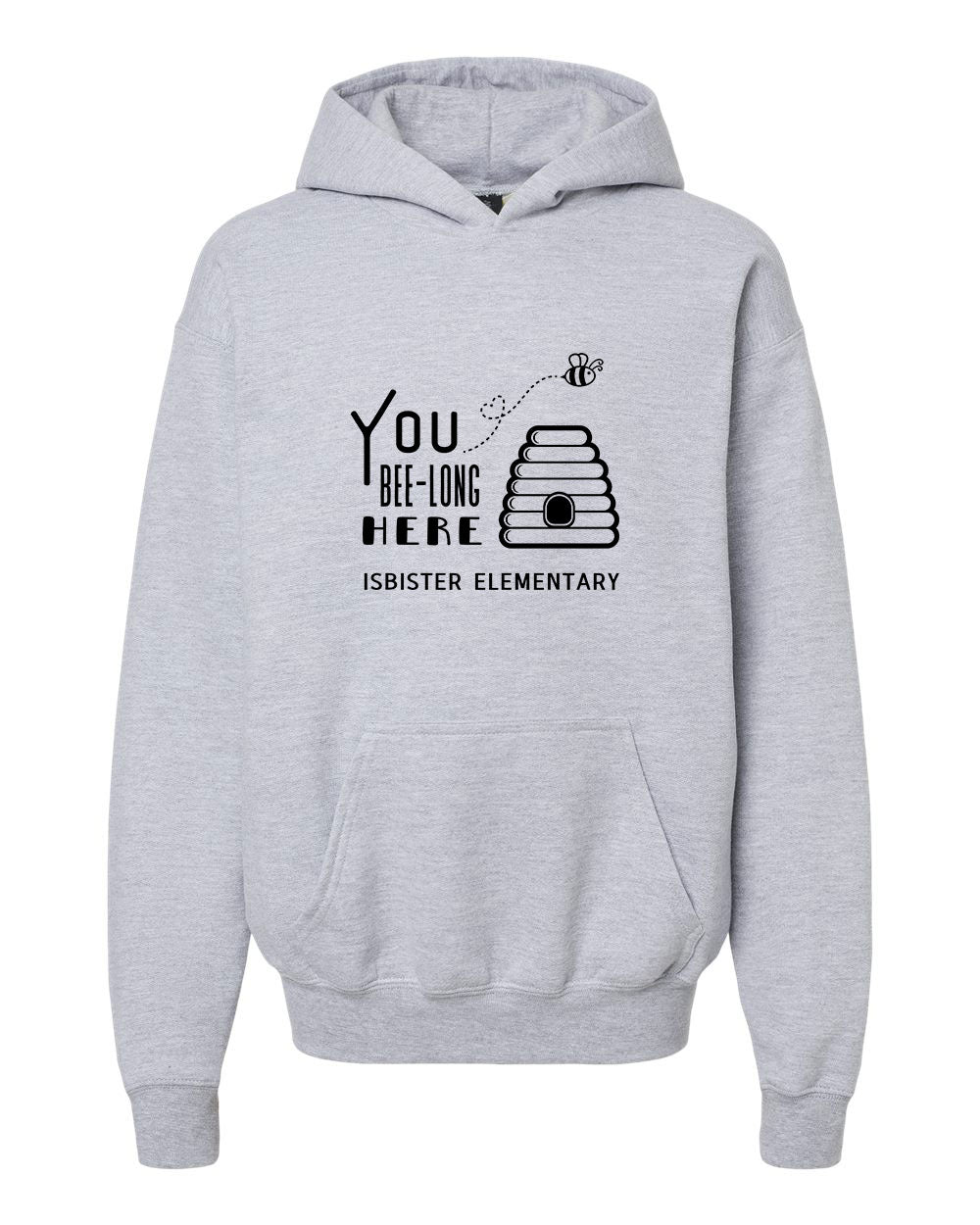 Isbister Bee-Long Here Youth Hoodie Gildan SF500B