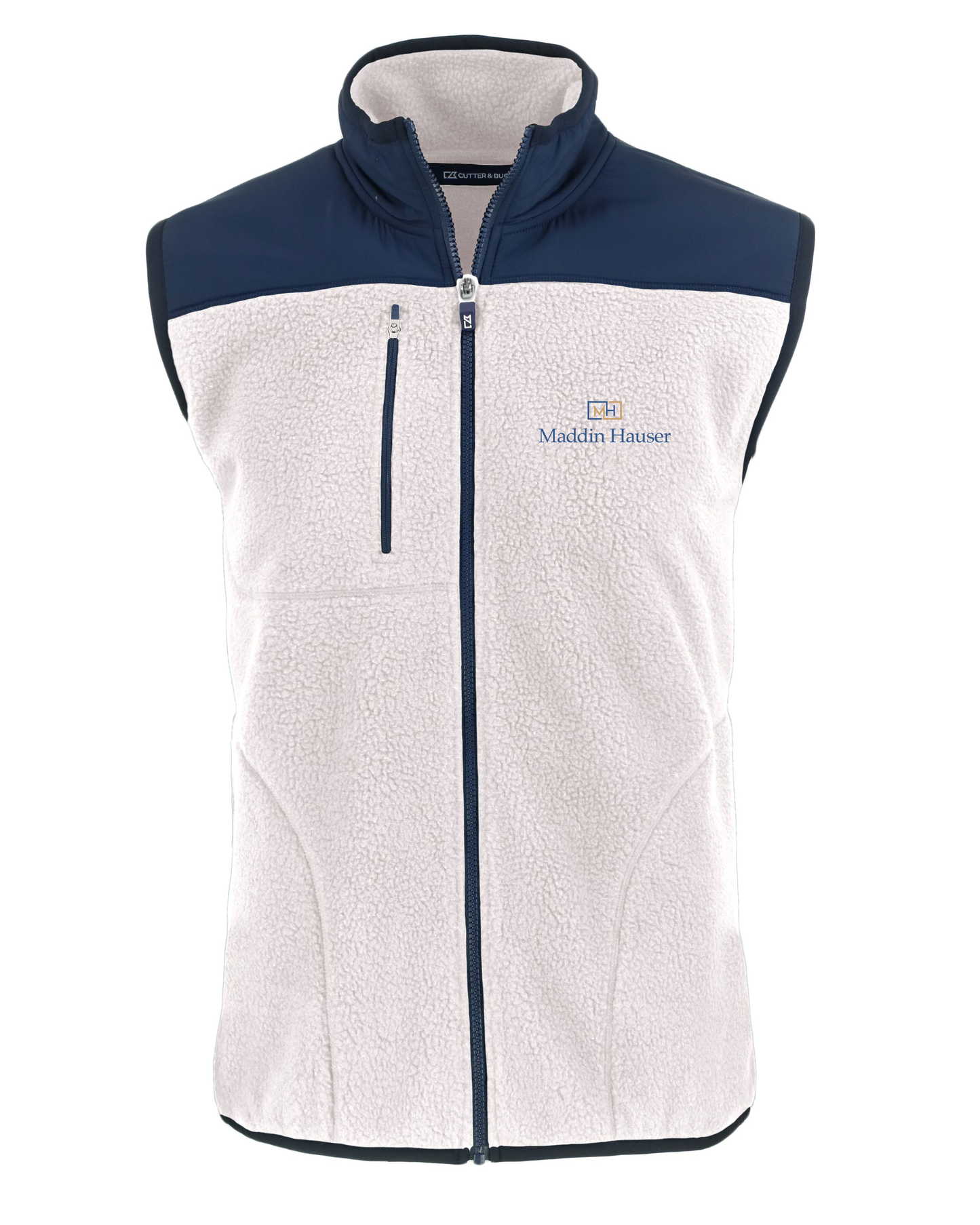 MH Cutter & Buck Fleece Vest - Men's