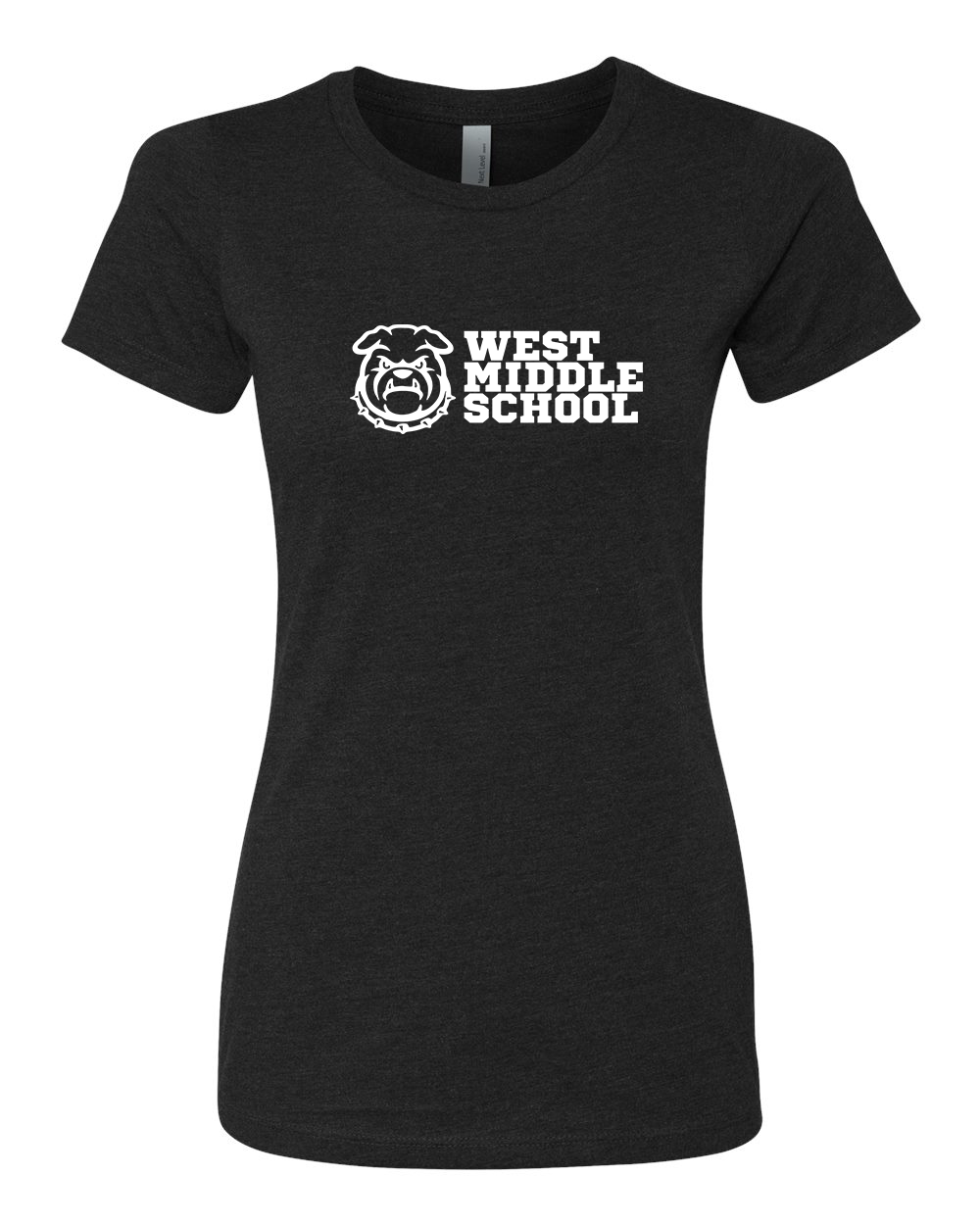 West Bulldog Adult Women's T-Shirt Next Level 6610