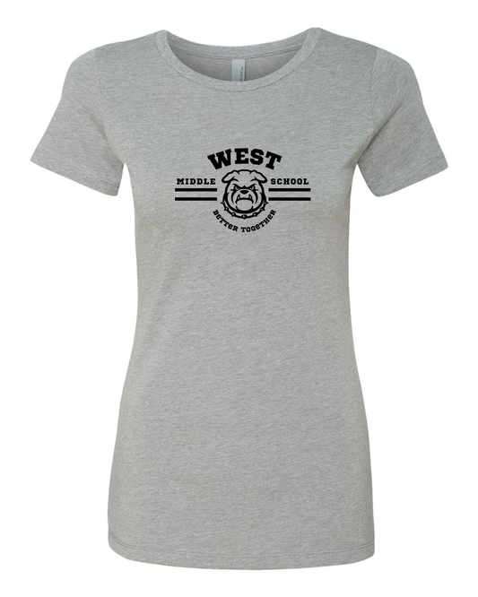 West Motto Adult Women's T-Shirt Next Level 6610
