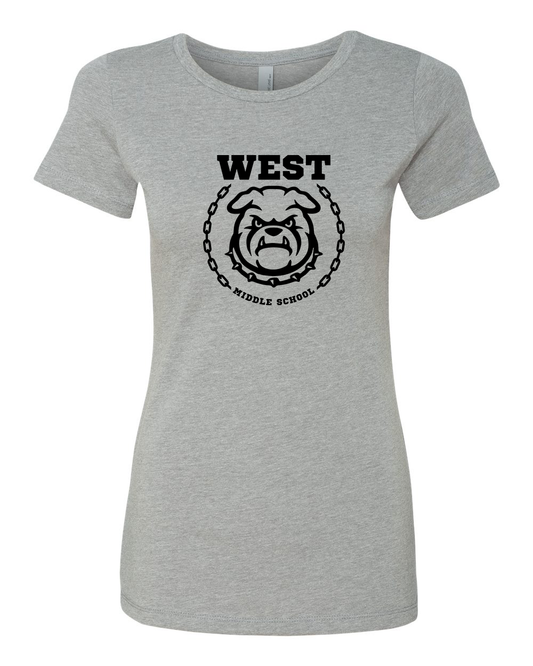West Emblem Adult Women's T-Shirt Next Level 6610