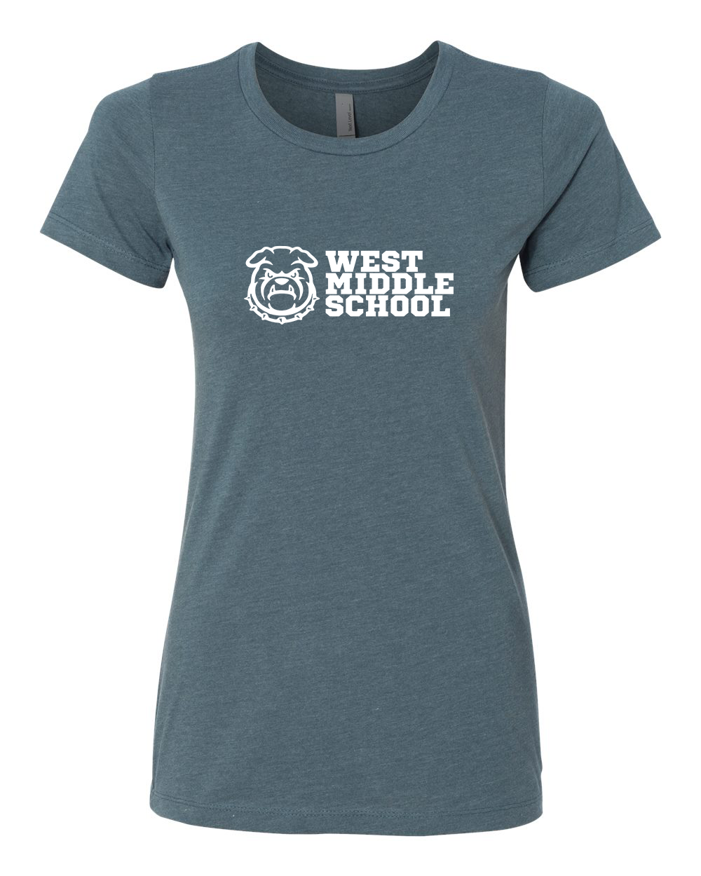 West Bulldog Adult Women's T-Shirt Next Level 6610