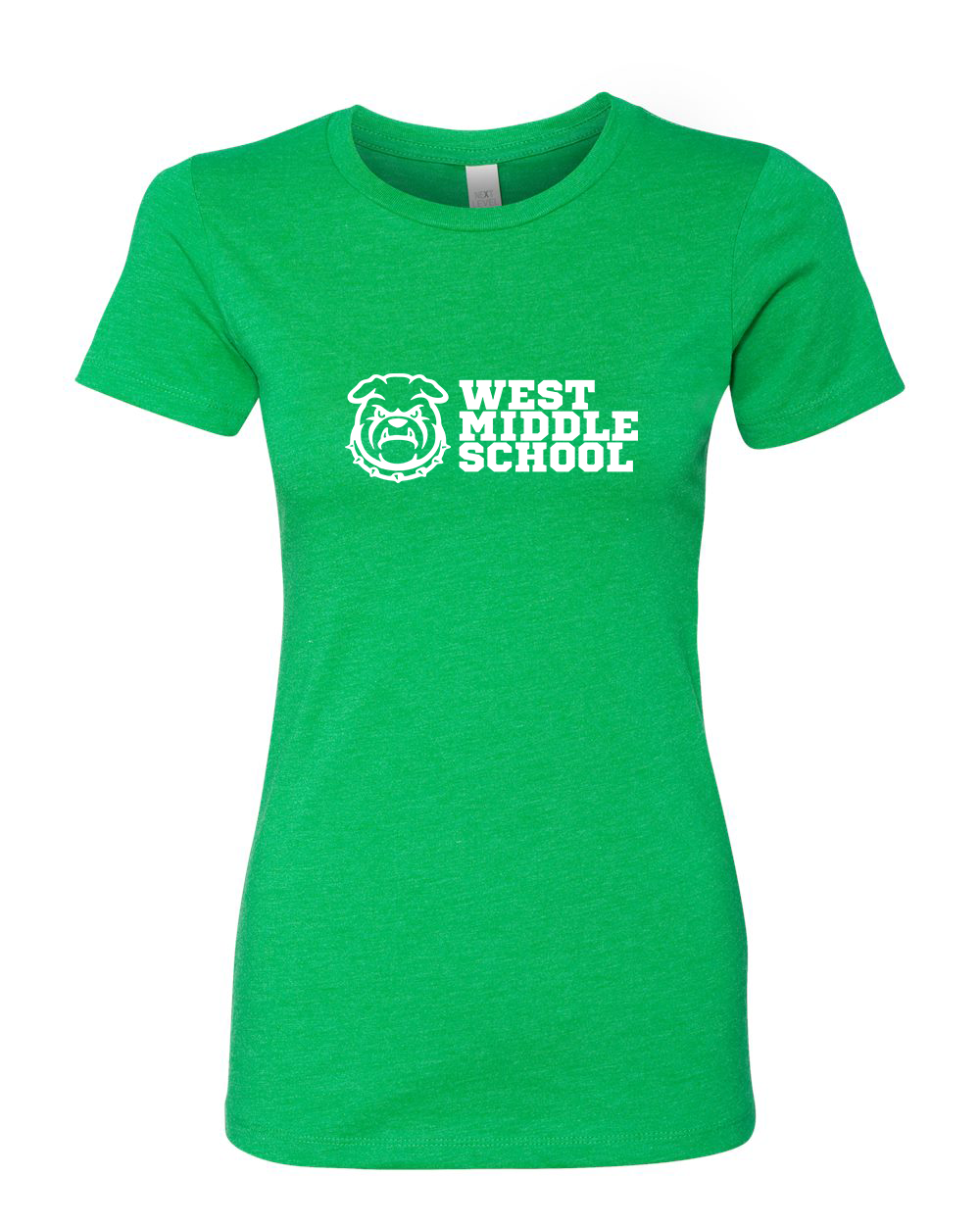 West Bulldog Adult Women's T-Shirt Next Level 6610