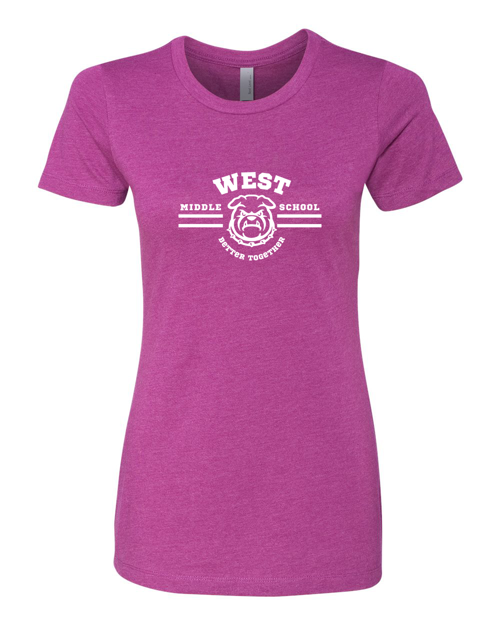 West Motto Adult Women's T-Shirt Next Level 6610