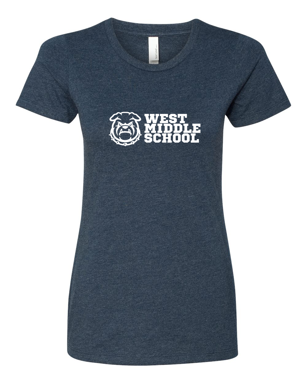 West Bulldog Adult Women's T-Shirt Next Level 6610