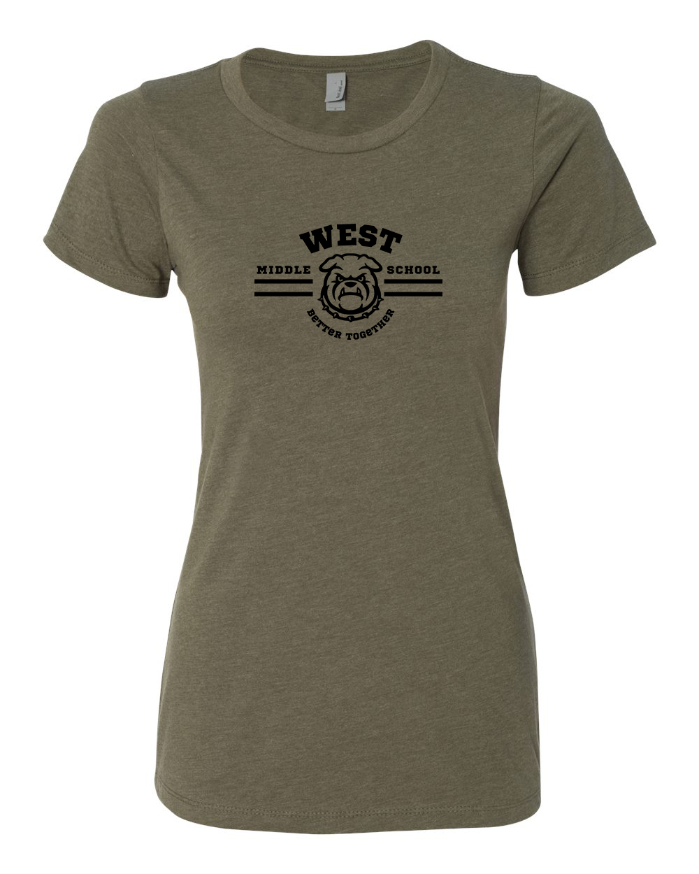 West Motto Adult Women's T-Shirt Next Level 6610