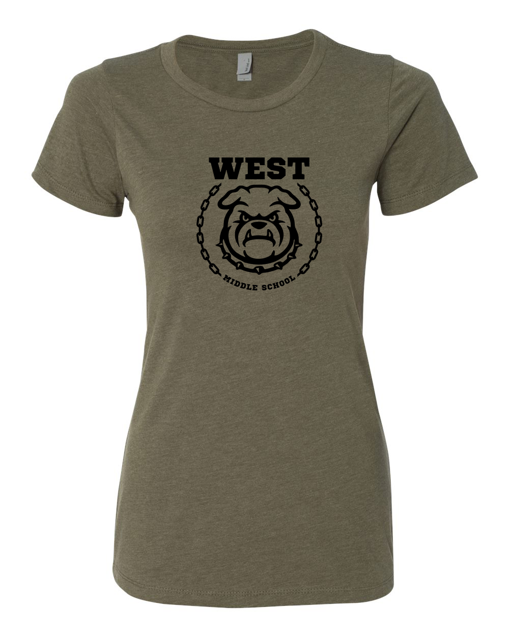 West Emblem Adult Women's T-Shirt Next Level 6610