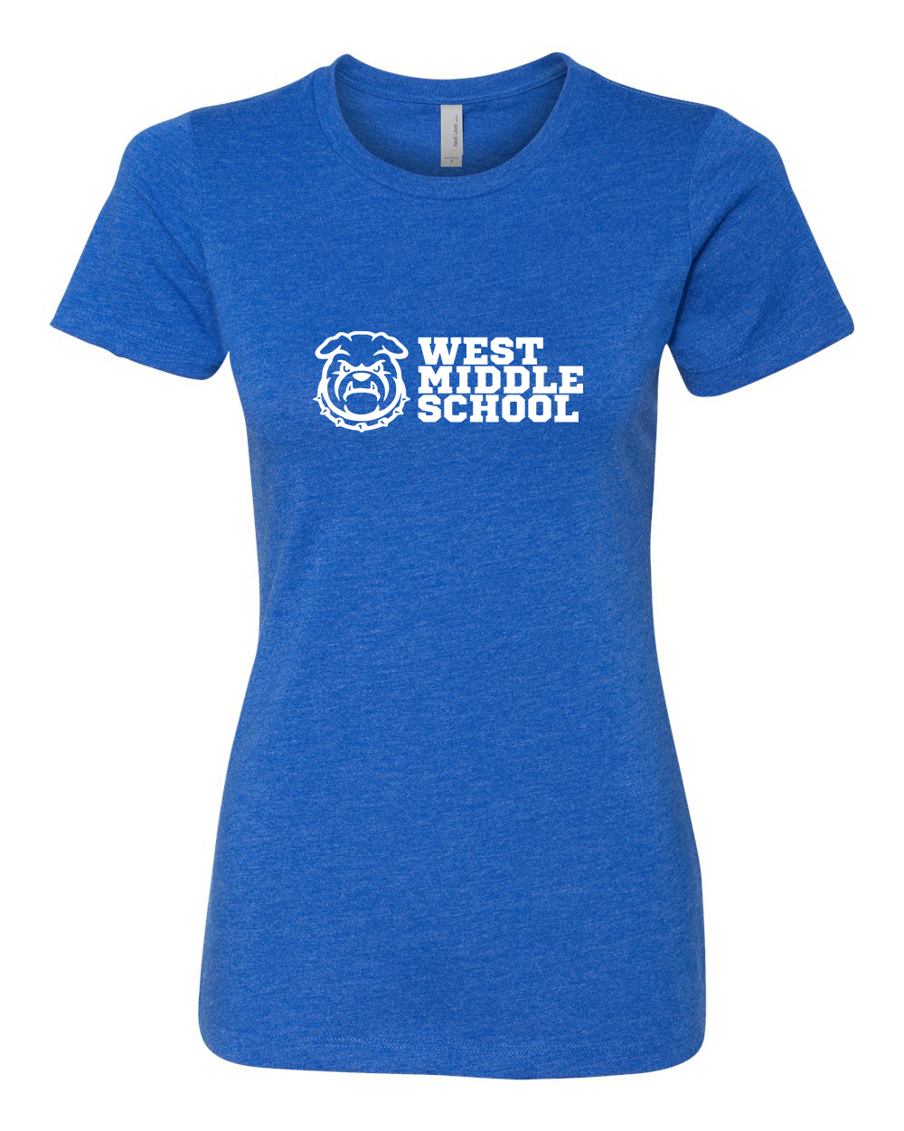 West Bulldog Adult Women's T-Shirt Next Level 6610