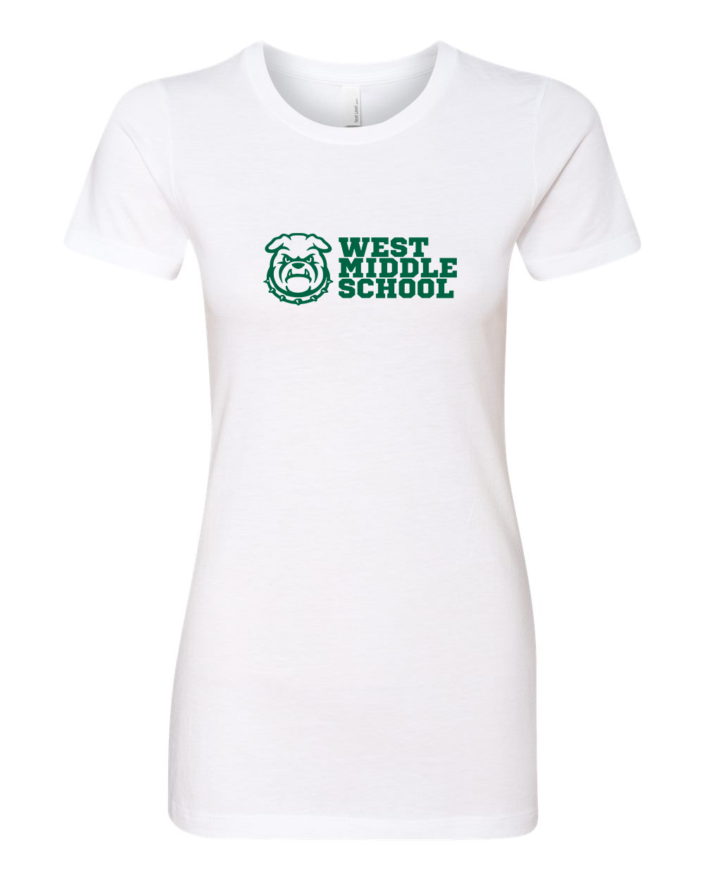 West Bulldog Adult Women's T-Shirt Next Level 6610