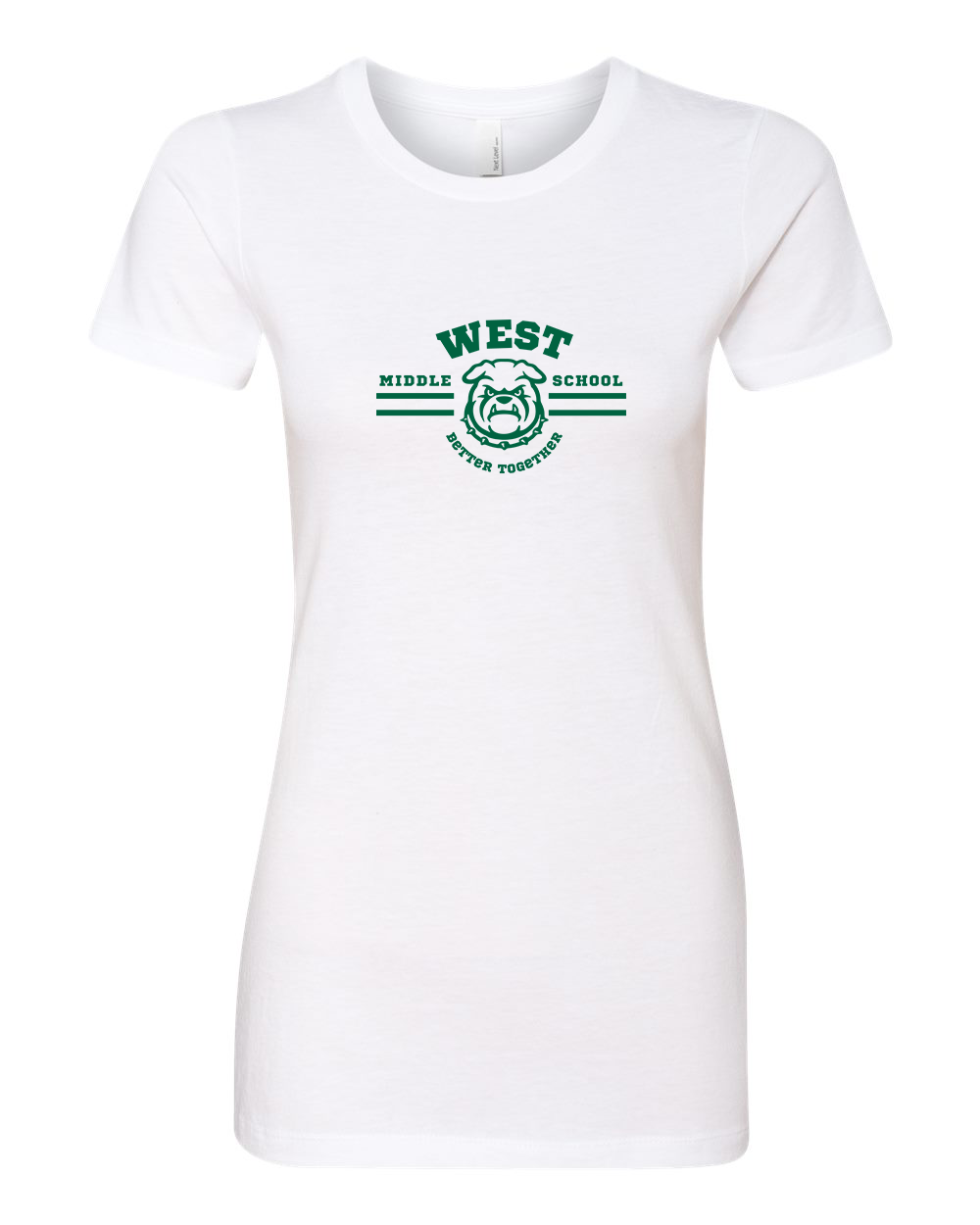 West Motto Adult Women's T-Shirt Next Level 6610