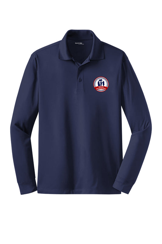 PFDC Circle Adult Sport-Tek Long Sleeve Polo ST657