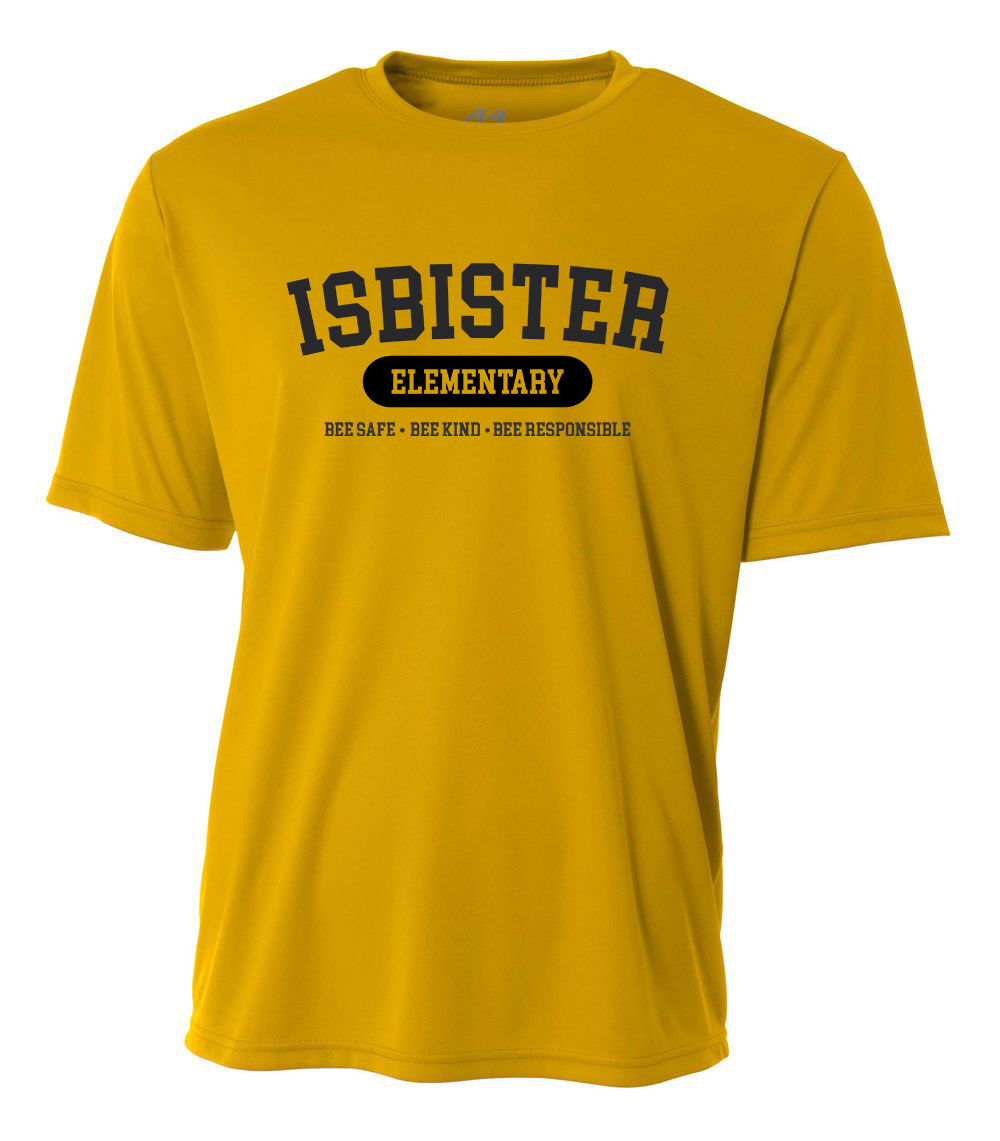 Isbister Motto Youth Wicking T-Shirt A4 NB3142