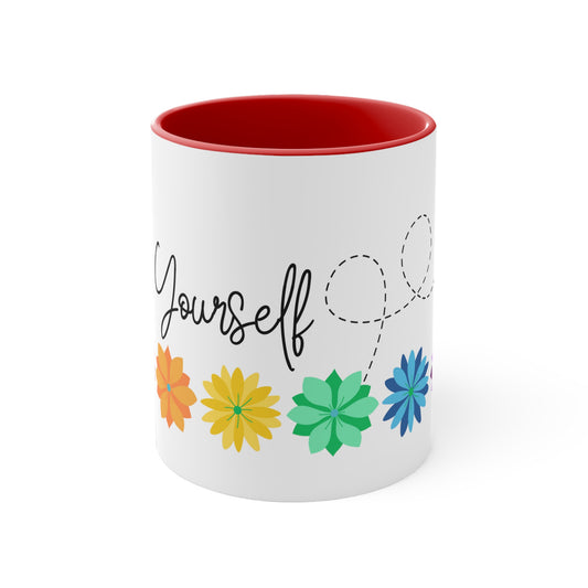 Be Yourself Accent Coffee Mug, 11oz