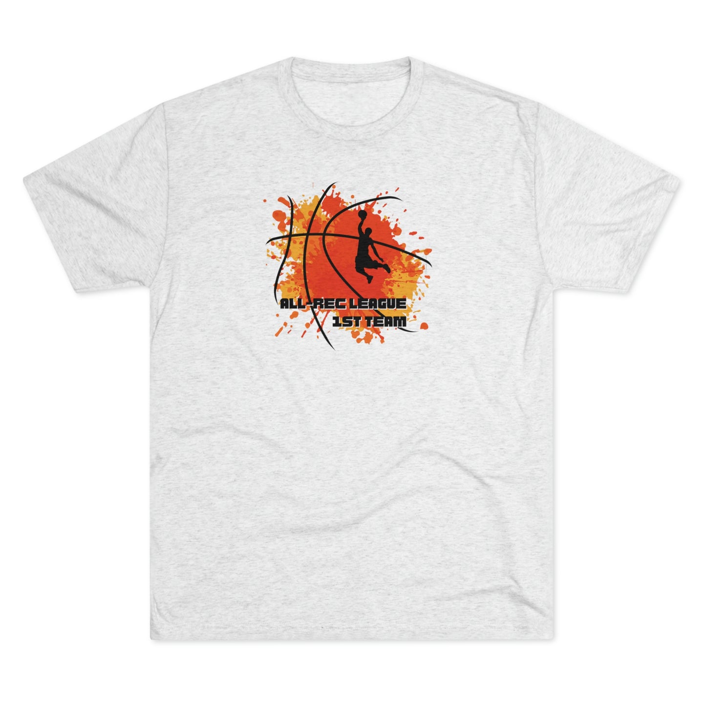 All-Rec League 1st Team Basketball Unisex Tri-blend T-shirt