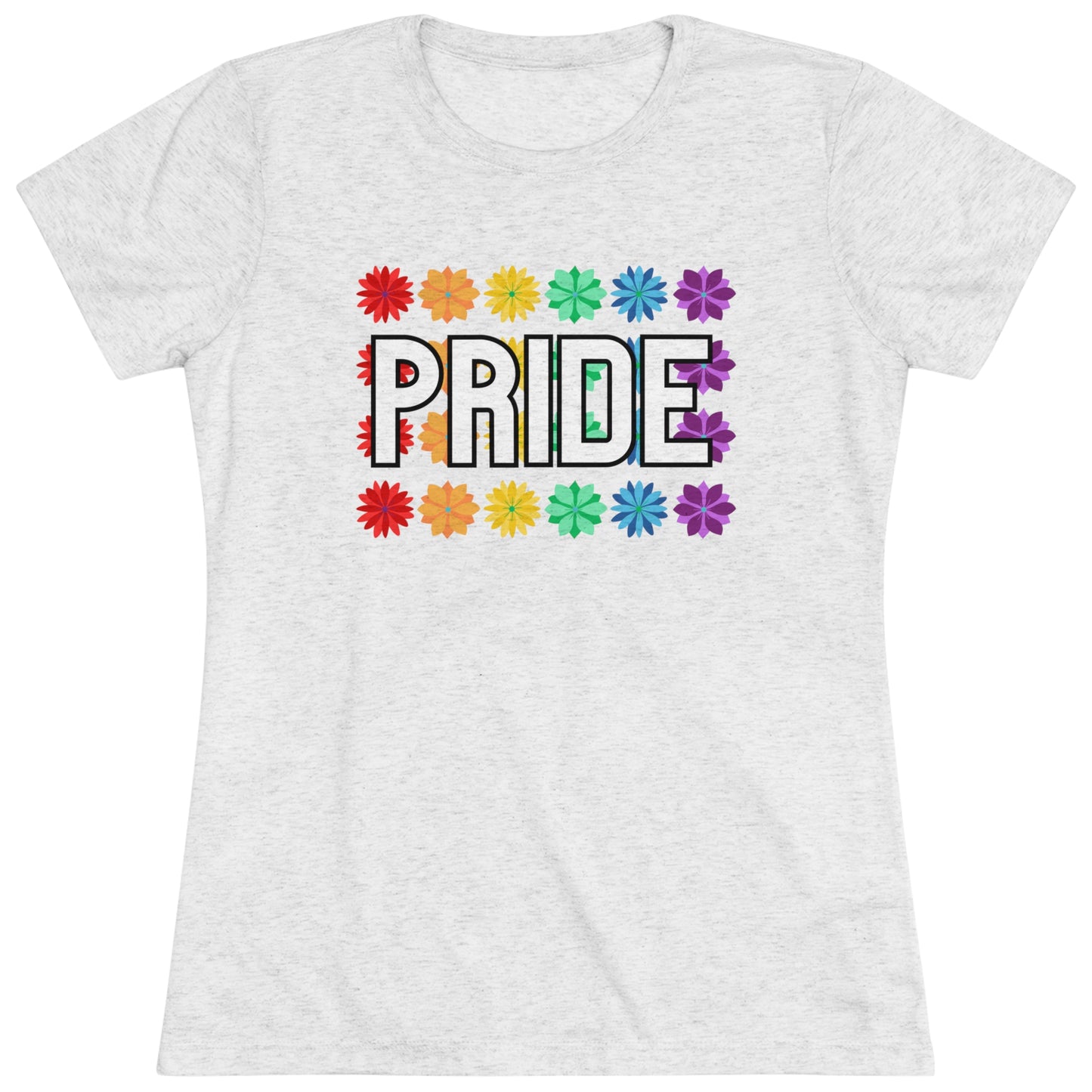 Pride Flower Wall Women's Tri-blend T-shirt