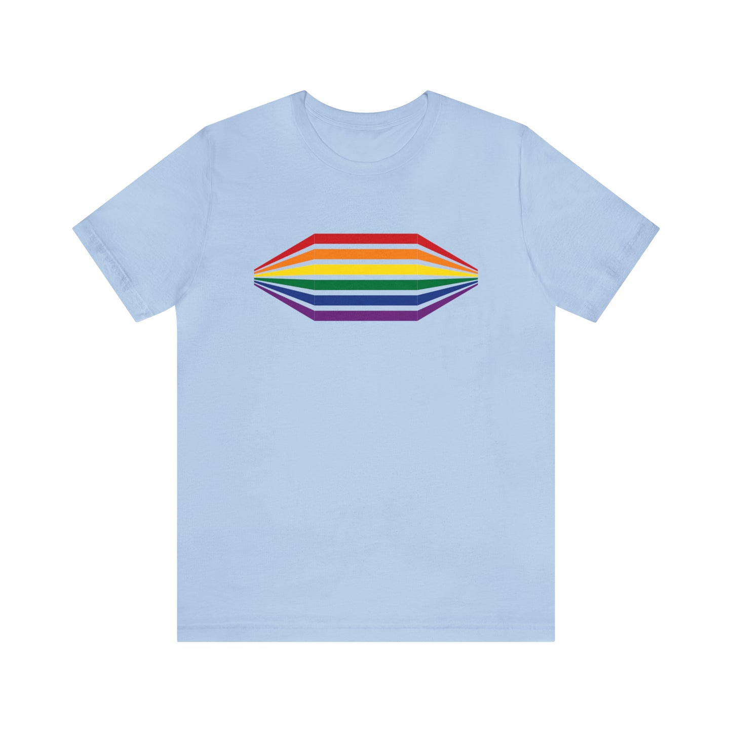 Geometric Rainbow Unisex T-shirt