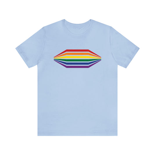 Geometric Rainbow Unisex T-shirt