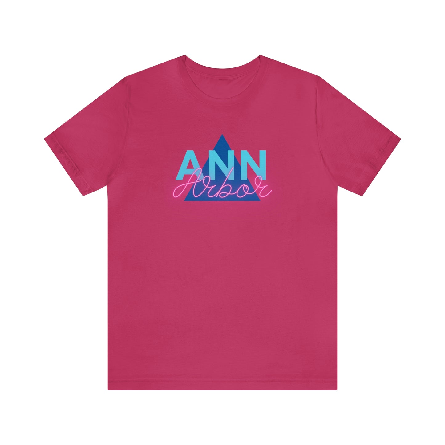 Ann Arbor Retro Triangle Unisex T-shirt