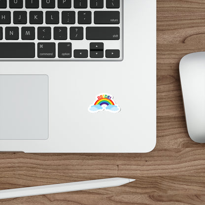 Pride Rainbow Die-Cut Stickers