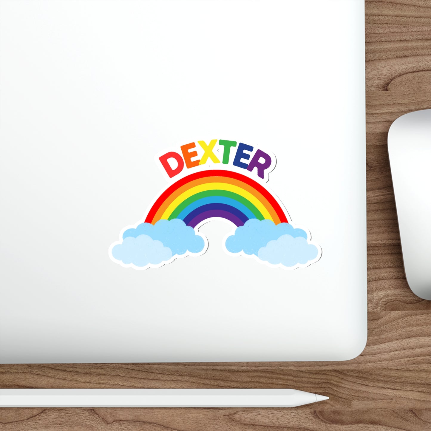 Dexter Rainbow Die-Cut Stickers