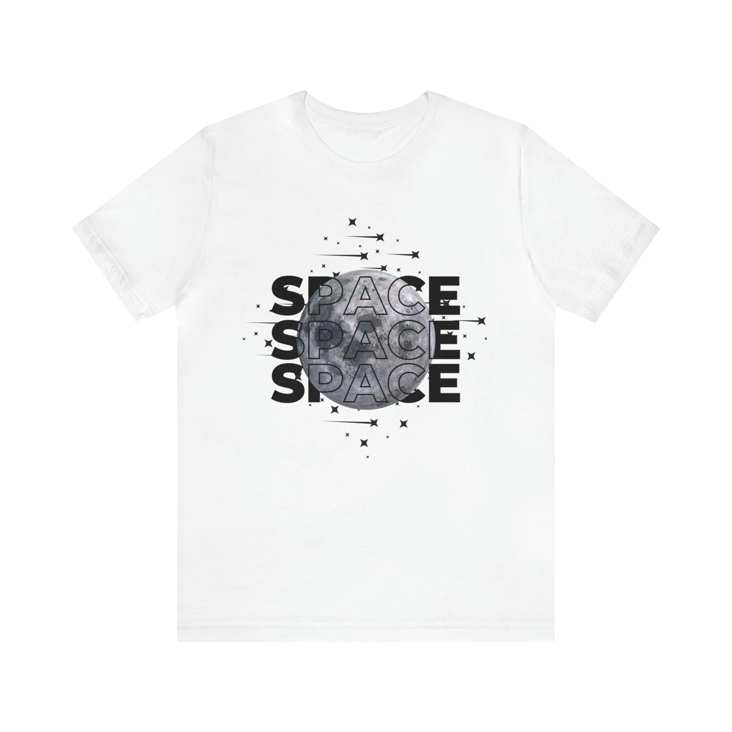 Space Moon Unisex T-shirt