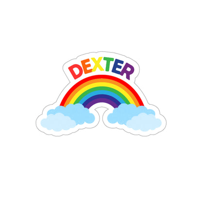 Dexter Rainbow Die-Cut Stickers