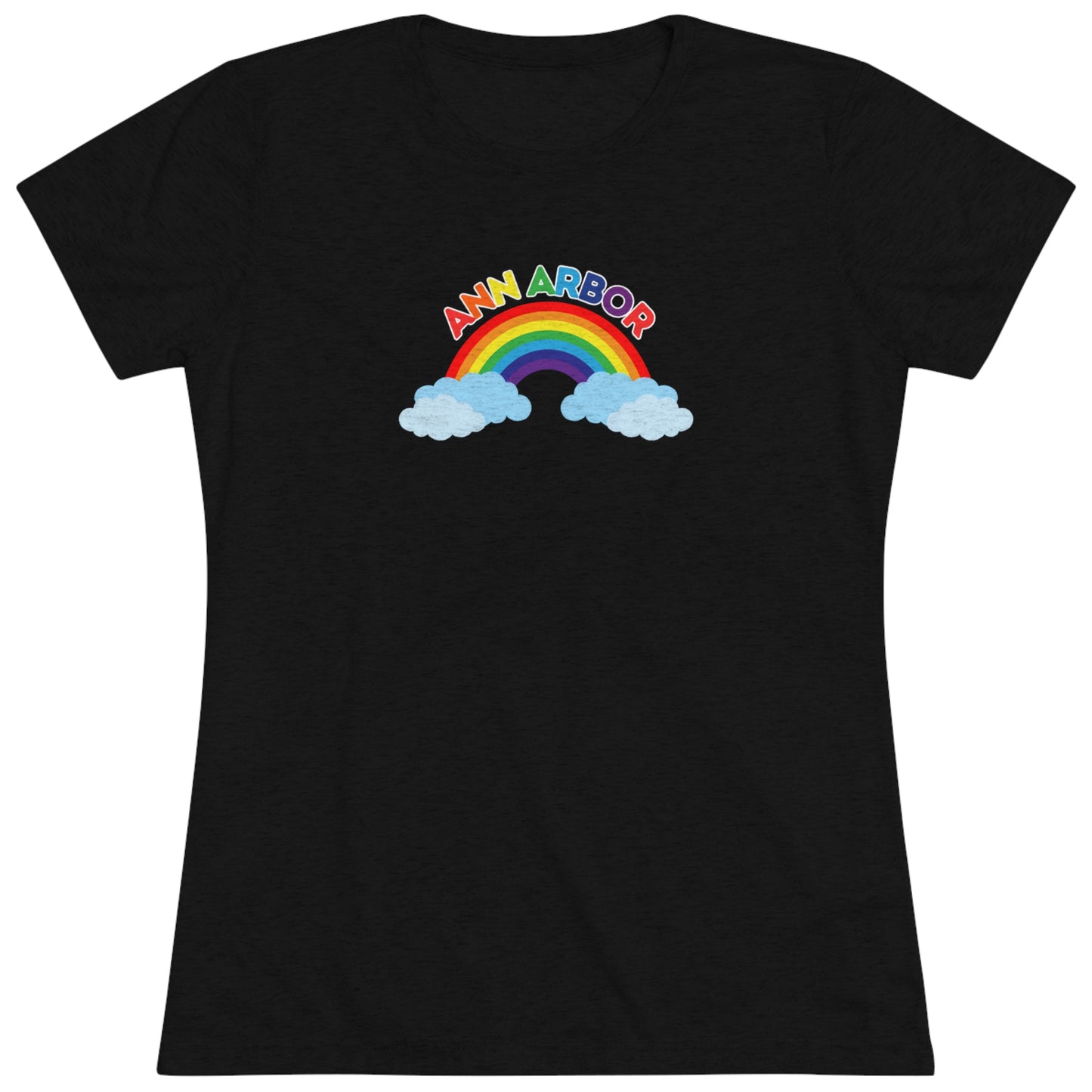 Ann Arbor Rainbow Women's Tri-blend T-shirt