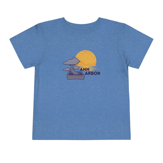 Ann Arbor Bonsai Tree Toddler T-shirt