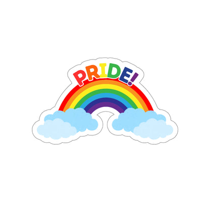 Pride Rainbow Die-Cut Stickers