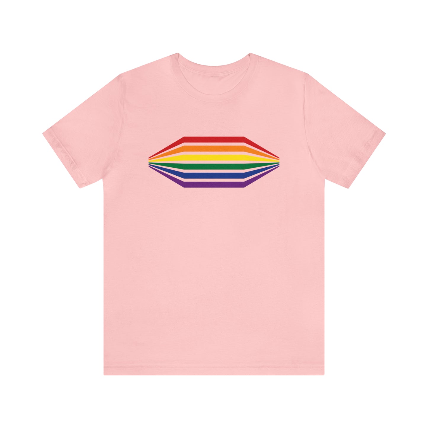 Geometric Rainbow Unisex T-shirt