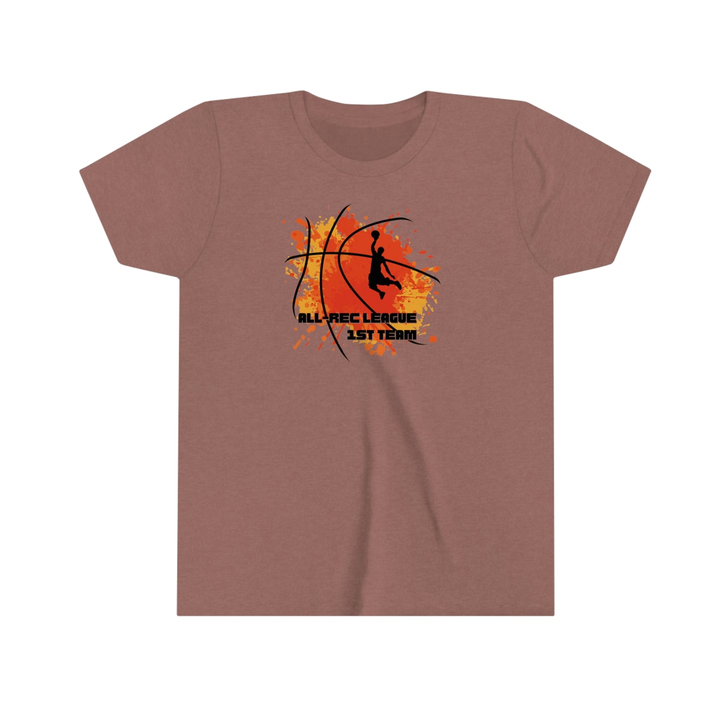 All-Rec League 1st Team Basketball Youth T-shirt