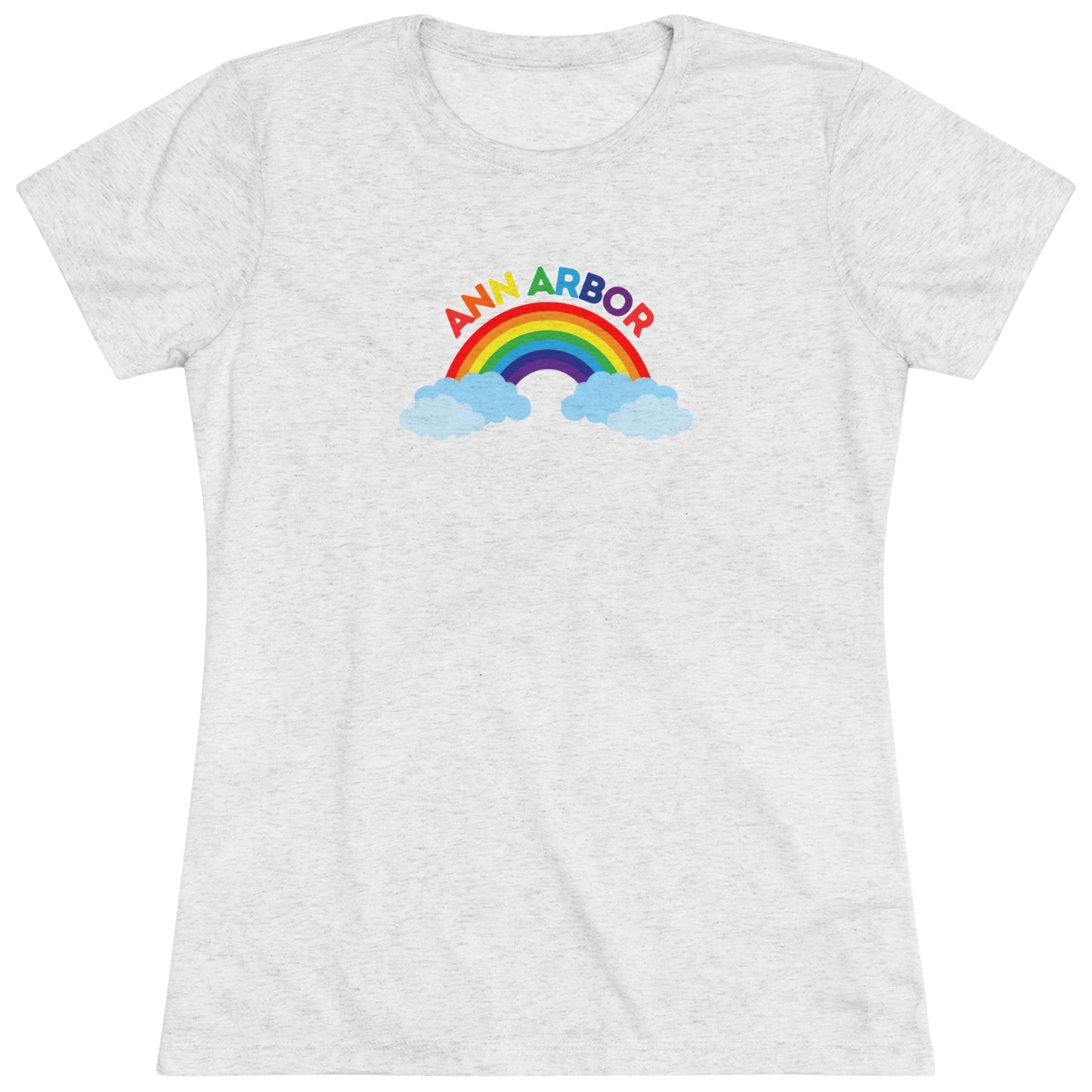 Ann Arbor Rainbow Women's Tri-blend T-shirt