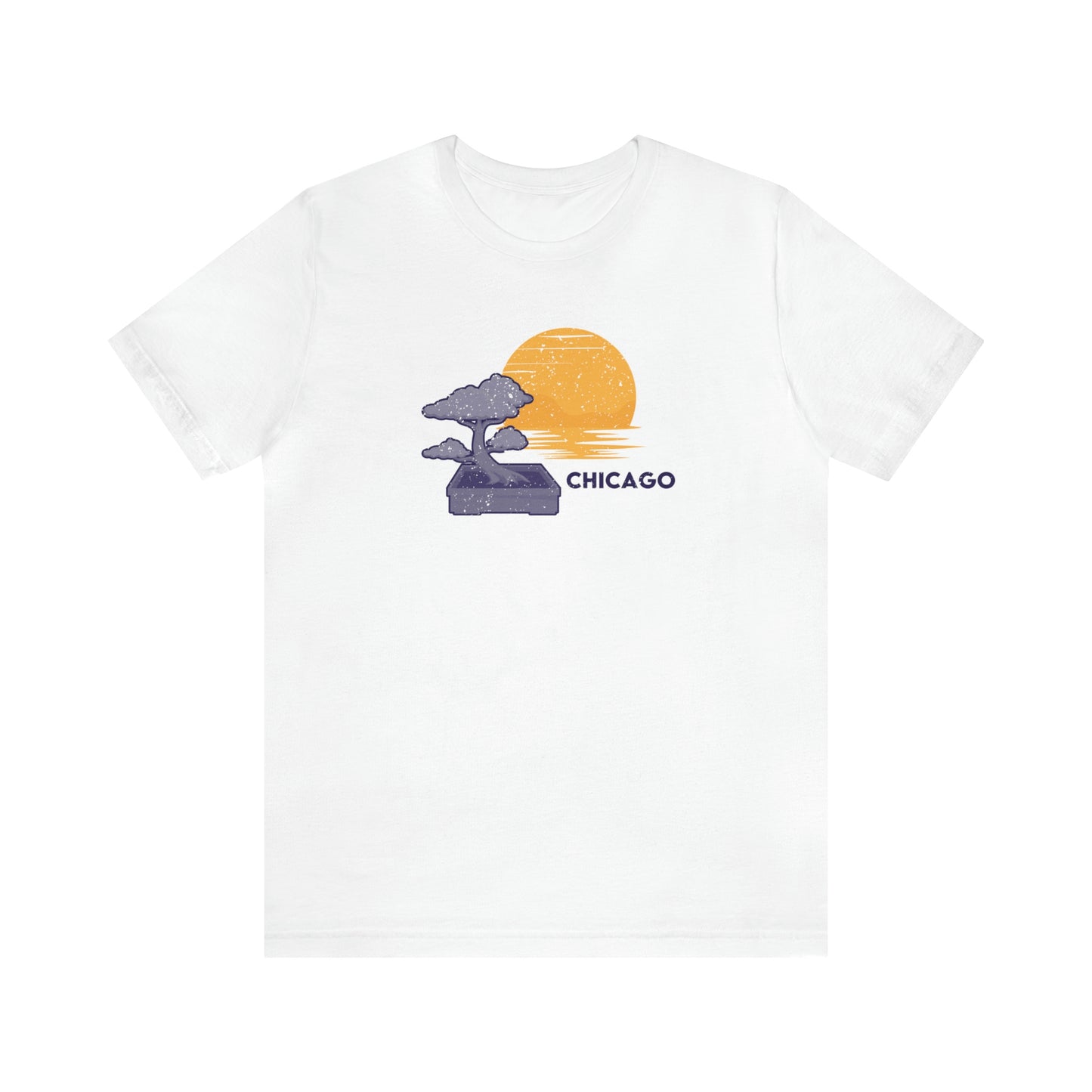 Chicago Bonsai Tree Unisex T-shirt